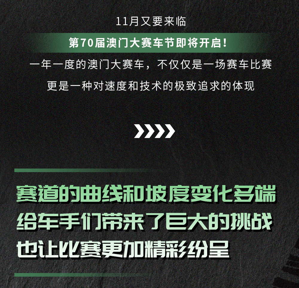 赛车:澳门之旅赛车，畅享赛车狂热与激情